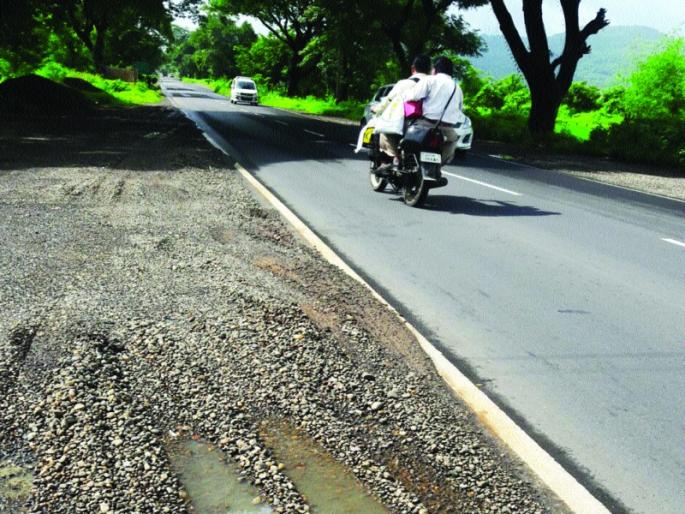 Difficulty due to growing tree on the highway | महामार्गावर वाढलेल्या झाडीमुळे अडचण Difficulty due to growing tree on the highway | महामार्गावर वाढलेल्या झाडीमुळे अडचण