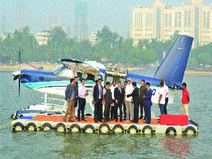  Air traffic in the three months - Nitin Gadkari | समुद्रावरून हवाई वाहतूक तीन महिन्यांत - नितीन गडकरी
