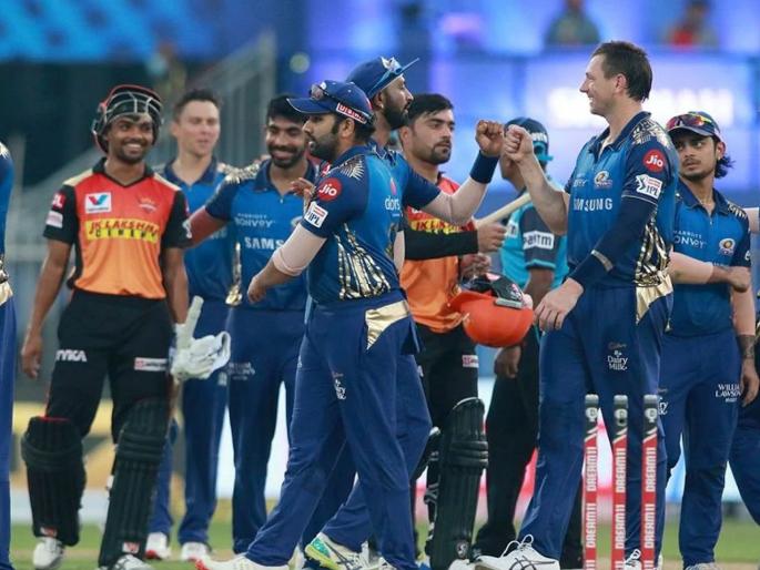 IPL 2020 MI vs SRH Mumbai Beat Hyderabad by 34 runs | IPL 2020 MI vs SRH: मुंबई इंडियन्सचा शारजाहतही डंका; हैदराबादवर ३४ धावांनी मात