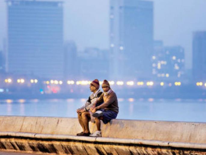 Mumbai mercury at 17 degrees!; Seasonal low: Cloudy weather will continue for two days from today | मुंबईचा पारा १७ अंशांवर!; मोसमातील नीचांक, आजपासून दोन दिवस राहणार ढगाळ वातावरण Mumbai mercury at 17 degrees!; Seasonal low: Cloudy weather will continue for two days from today | मुंबईचा पारा १७ अंशांवर!; मोसमातील नीचांक, आजपासून दोन दिवस राहणार ढगाळ वातावरण