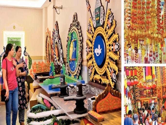 in mumbai citizens flock to shop on holidays special demand for lakshmi asana and eco friendly makhar | छोट्याशा या घरात, बाप्पा सजेल महाली! मुंबईकरांची सुट्टीच्या दिवशी खरेदीसाठी झुंबड in mumbai citizens flock to shop on holidays special demand for lakshmi asana and eco friendly makhar | छोट्याशा या घरात, बाप्पा सजेल महाली! मुंबईकरांची सुट्टीच्या दिवशी खरेदीसाठी झुंबड
