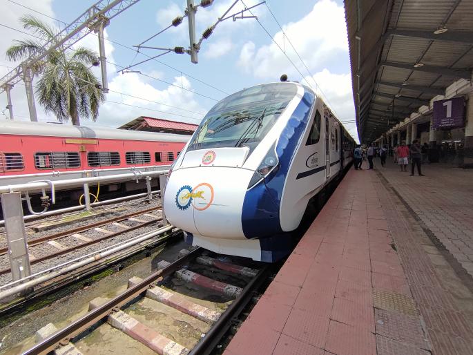 mumbai csmt goa madgaon vande bharat express train now running 6 days in week know new time table | प्रवाशांसाठी आनंदाची बातमी! मुंबई-गोवा वंदे भारत आता ६ दिवस; नवे वेळापत्रक कधीपासून? mumbai csmt goa madgaon vande bharat express train now running 6 days in week know new time table | प्रवाशांसाठी आनंदाची बातमी! मुंबई-गोवा वंदे भारत आता ६ दिवस; नवे वेळापत्रक कधीपासून?