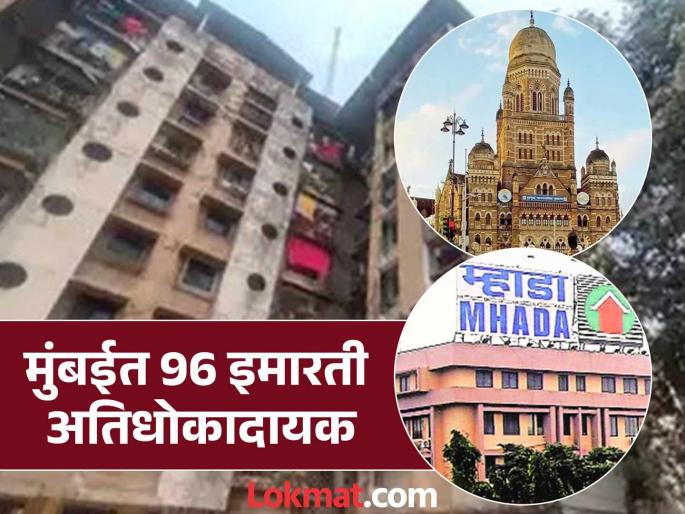 Mumbai: Fear of collapse at any time! 'These' are the most dangerous buildings in Mumbai, see the complete list | Mumbai: कधीही कोसळण्याची भीती! 'या' आहेत मुंबईतील अतिधोकायदायक इमारती, पहा संपूर्ण यादी