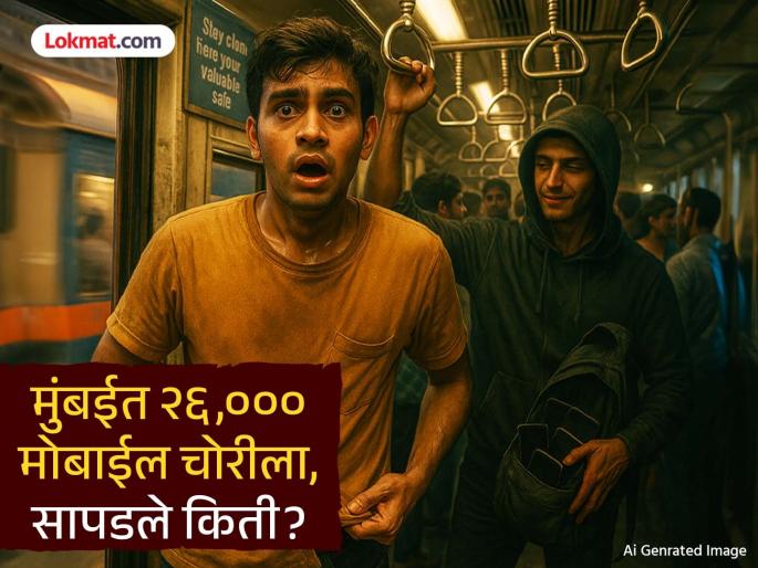 Mobile phones worth Rs 62 crore stolen in Mumbai local; How many people got them back? | मुंबई लोकलमध्ये ६२ कोटी रुपयांचे मोबाईल चोरीला; किती लोकांना परत मिळाले?  Mobile phones worth Rs 62 crore stolen in Mumbai local; How many people got them back? | मुंबई लोकलमध्ये ६२ कोटी रुपयांचे मोबाईल चोरीला; किती लोकांना परत मिळाले?