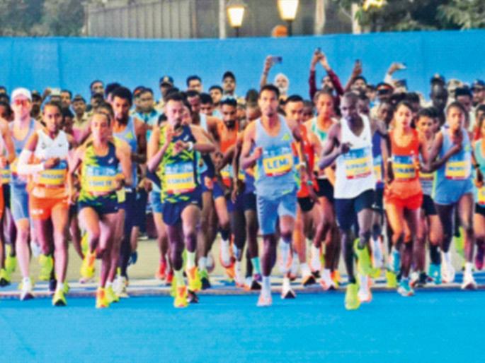 Mumbai Marathon: Indian runners upset despite winning medals | मुंबई मॅरेथॉन : पदक जिंकूनही भारतीय धावपटू झाले नाराज Mumbai Marathon: Indian runners upset despite winning medals | मुंबई मॅरेथॉन : पदक जिंकूनही भारतीय धावपटू झाले नाराज