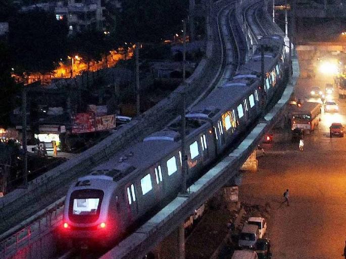 Metro services will continue till 12 midnight during Navratri festival | नवरात्रोत्सव काळात रात्री १२ पर्यंत मेट्रो सेवा सुरु राहणार; पाठपुराव्याला आलं यश Metro services will continue till 12 midnight during Navratri festival | नवरात्रोत्सव काळात रात्री १२ पर्यंत मेट्रो सेवा सुरु राहणार; पाठपुराव्याला आलं यश