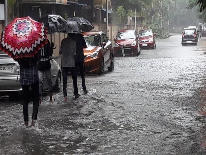 Why not take a break; Rain washed Mumbai! | ब्रेक घेत का होईना; पावसाने मुंबईला धुतले ! Why not take a break; Rain washed Mumbai! | ब्रेक घेत का होईना; पावसाने मुंबईला धुतले !