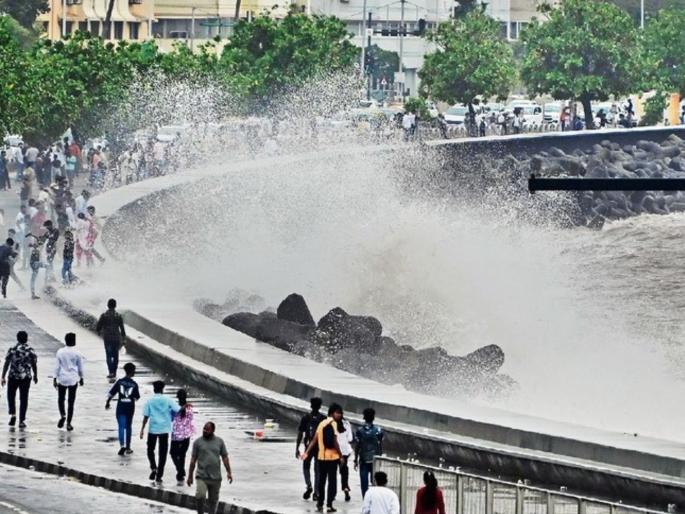 mumbai rain updates Night shift of rain in Mumbai; break during the day; wall collapses in Bhandup | Mumbai Rain Updates: मुंबईत पावसाची नाइट शिफ्ट; दिवसा ब्रेक; भांडुपमध्ये भिंत कोसळली