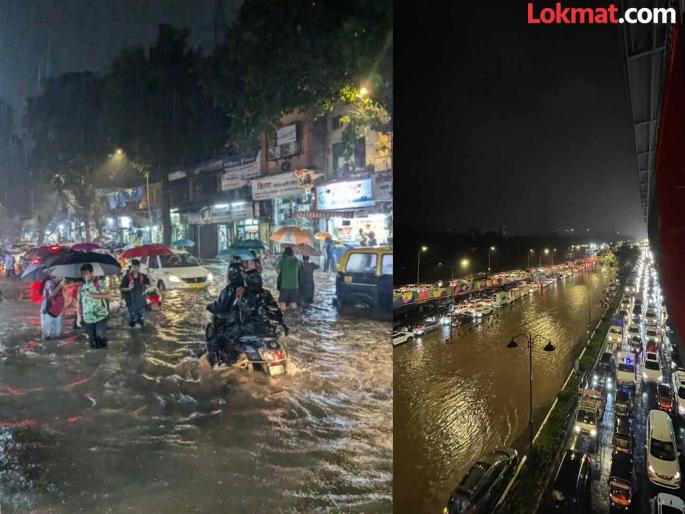 in mumbai fourteen days of rain in one day an average of 131 millimeters was recorded on wednesday this year the stay will continue till dussehra | चौदा दिवसांचा पाऊस एका दिवसात; बुधवारी सरासरी १३१ मिलिमीटरची नोंद, यंदा दसऱ्यापर्यंत मुक्काम कायम in mumbai fourteen days of rain in one day an average of 131 millimeters was recorded on wednesday this year the stay will continue till dussehra | चौदा दिवसांचा पाऊस एका दिवसात; बुधवारी सरासरी १३१ मिलिमीटरची नोंद, यंदा दसऱ्यापर्यंत मुक्काम कायम