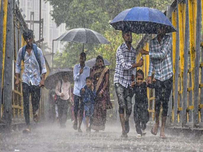 mumbai rains live updates imd issues red alert check local train status traffic and waterlogging news in city | Mumbai Rain Updates Live: मुंबईसाठी हवामान विभागाचा ऑरेंज अलर्ट, मुंबई रेल्वेची वाहतूक धीम्या गतीनं सुरू