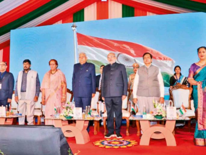 Constitution Temple inspiring for awareness about Constitution Vice President | राज्यघटनेबाबत जागृतीसाठी संविधान मंदिर प्रेरणादायी : उपराष्ट्रपती Constitution Temple inspiring for awareness about Constitution Vice President | राज्यघटनेबाबत जागृतीसाठी संविधान मंदिर प्रेरणादायी : उपराष्ट्रपती