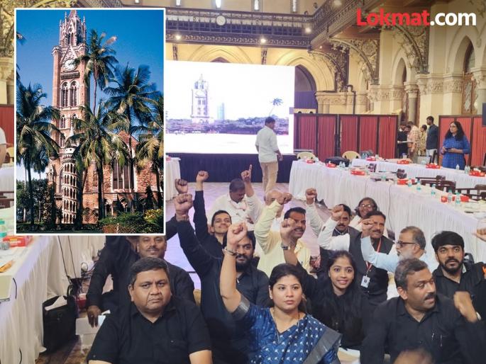 Confusion during Mumbai University budget presentation; Why did Yuva Sena and Buktu organizations become aggressive? | मुंबई विद्यापीठाचा अर्थसंकल्प सादर करताना गोंधळ; युवा सेना आणि बुक्टु संघटना का झाल्या आक्रमक? Confusion during Mumbai University budget presentation; Why did Yuva Sena and Buktu organizations become aggressive? | मुंबई विद्यापीठाचा अर्थसंकल्प सादर करताना गोंधळ; युवा सेना आणि बुक्टु संघटना का झाल्या आक्रमक?