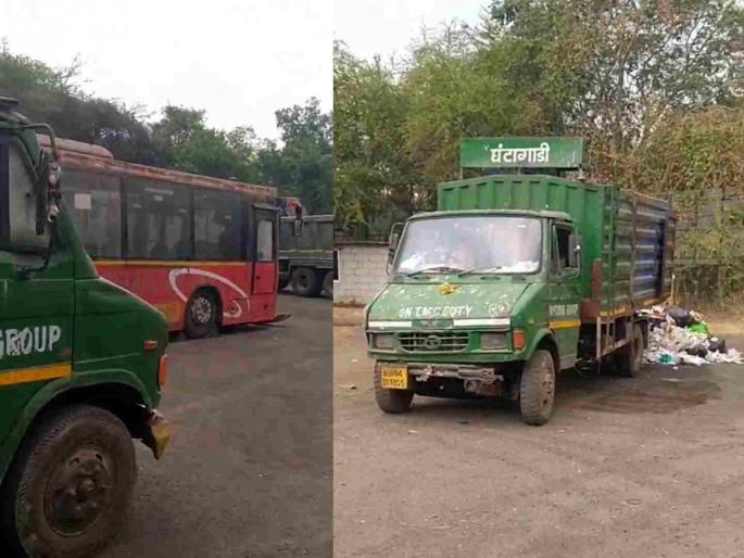Thane Chhatrapati Shivaji Maharaj Bus Depot has become a dumping ground residents are angry | ठाण्याच्या छत्रपती शिवाजी महाराज बस डेपोचं झालं डम्पिंग ग्राउंड, रहिवाशी संतप्त! Thane Chhatrapati Shivaji Maharaj Bus Depot has become a dumping ground residents are angry | ठाण्याच्या छत्रपती शिवाजी महाराज बस डेपोचं झालं डम्पिंग ग्राउंड, रहिवाशी संतप्त!