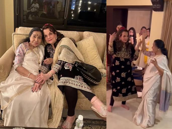mumtaz feeling sad after demise of veteran singer and her friend asha bhosle | "शेवटचं बोलणंही होऊ शकलं नाही..."; जवळच्या मैत्रिणीच्या निधनानंतर गहिवरल्या मुमताज mumtaz feeling sad after demise of veteran singer and her friend asha bhosle | "शेवटचं बोलणंही होऊ शकलं नाही..."; जवळच्या मैत्रिणीच्या निधनानंतर गहिवरल्या मुमताज