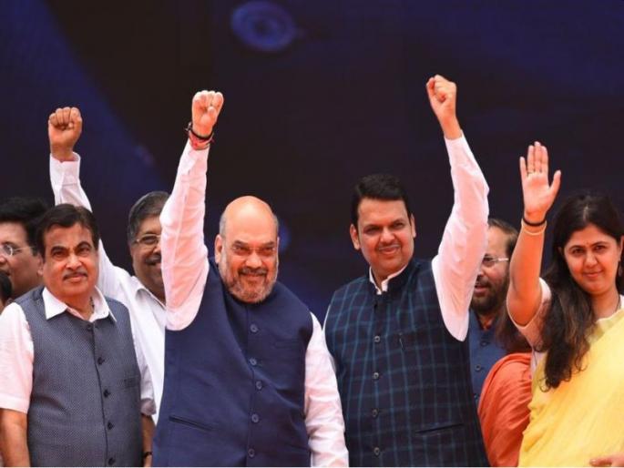 Maharashtra Election 2019 : NCP Slams BJP Goverment Of Maharashtra | Maharashtra Election 2019: शेती, रोजगार, अर्थव्यवस्था कितीही 'आजारी' असूदे;सर्व आजरांवर रामबाण उपाय कलम 370