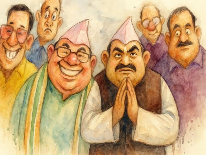 A new plan for unopposed elections to cool down the rebellions Mandavali the lure of positions or else Some rebels leave for an unknown destination | बंडोबांना थंड करून बिनविरोध निवडीचा नवा फंडा; मांडवली, पदांचे आमिष नाहीतर...; काही बंडखोर अज्ञात स्थळी रवाना A new plan for unopposed elections to cool down the rebellions Mandavali the lure of positions or else Some rebels leave for an unknown destination | बंडोबांना थंड करून बिनविरोध निवडीचा नवा फंडा; मांडवली, पदांचे आमिष नाहीतर...; काही बंडखोर अज्ञात स्थळी रवाना