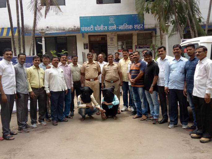 nashik,police,arrested,two,murder,suspected | शालकाचा खून करणाऱ्या गुजरातमधील संशयितांना नाशकात अटक