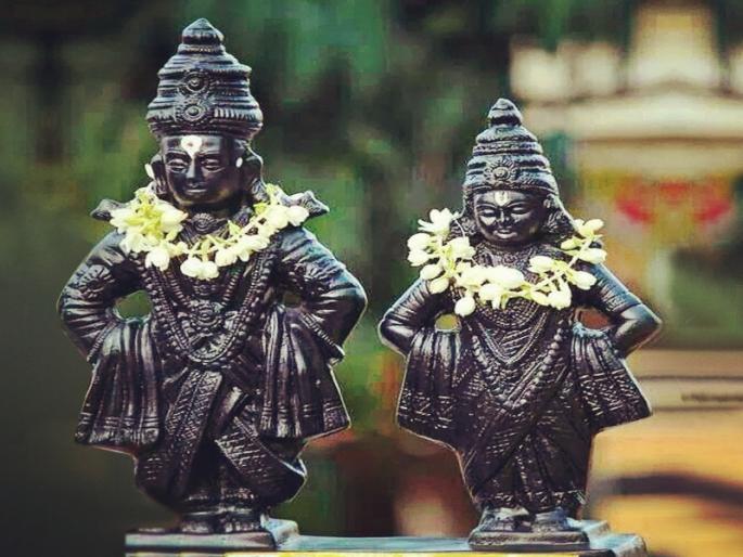 Irregularity in purchasing Vitthal Rukmini murti given as gift to Dindi chief | दिंडी प्रमुखांना भेट म्हणून दिलेल्या विठ्ठल रूक्मिणी मूर्ती खरेदीत अनियमितता Irregularity in purchasing Vitthal Rukmini murti given as gift to Dindi chief | दिंडी प्रमुखांना भेट म्हणून दिलेल्या विठ्ठल रूक्मिणी मूर्ती खरेदीत अनियमितता