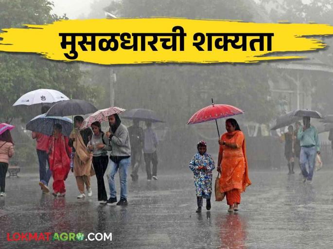 Maharashtra Weather Update: Chance of heavy rain in this district of the state, where and which type alert | Maharashtra Weather Update: राज्यात या जिल्ह्यात मुसळधार पावसाची शक्यता, कुठे कुठला अलर्ट Maharashtra Weather Update: Chance of heavy rain in this district of the state, where and which type alert | Maharashtra Weather Update: राज्यात या जिल्ह्यात मुसळधार पावसाची शक्यता, कुठे कुठला अलर्ट