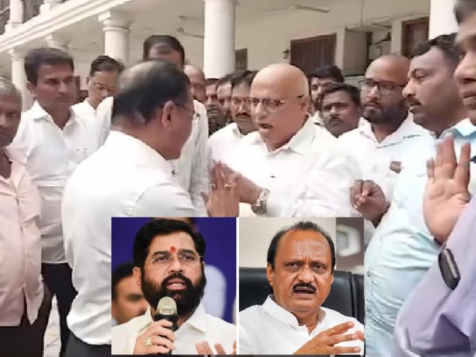 MP Sanjay Mandalik development works obstructed by Minister Hasan Mushrif, dispute between Pawar-Shinde group in Kolhapur | मंडलिक यांच्या विकासकामांची मंत्री मुश्रीफांकडून अडवणूक, कोल्हापुरात पवार-शिंदे गटात वाद MP Sanjay Mandalik development works obstructed by Minister Hasan Mushrif, dispute between Pawar-Shinde group in Kolhapur | मंडलिक यांच्या विकासकामांची मंत्री मुश्रीफांकडून अडवणूक, कोल्हापुरात पवार-शिंदे गटात वाद