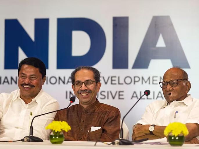 Uddhav Thackeray's Shiv Sena UBT is elder brother In MVA, Mahavikas Aghadi's formula for Lok Sabha? Three parties will contest this many seats each | उद्धव ठाकरेच मोठा भाऊ, लोकसभेसाठी मविआचा फॉर्म्युला ठरला? तीन पक्ष लढवणार प्रत्येकी एवढ्या जागा Uddhav Thackeray's Shiv Sena UBT is elder brother In MVA, Mahavikas Aghadi's formula for Lok Sabha? Three parties will contest this many seats each | उद्धव ठाकरेच मोठा भाऊ, लोकसभेसाठी मविआचा फॉर्म्युला ठरला? तीन पक्ष लढवणार प्रत्येकी एवढ्या जागा