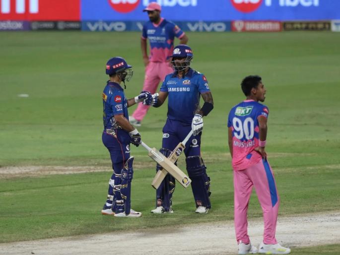 IPL 2021, MI vs RR Live Updates : Mumbai Indians chased down 91 runs from just 8.2 overs against Rajasthan Royals in the do-or-die match. | IPL 2021, MI vs RR Live Updates : मुंबई इंडियन्सनं दणदणीत विजय मिळवला, इशान किशनचा फॉर्मही परतला; RRच्या आशा जवळपास मावळल्या