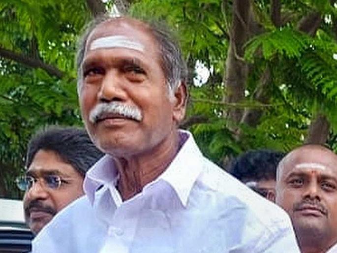 puducherry cm n rangaswamy tested corona positive | CoronaVirus: शपथ घेतल्यावर ४८ तासांत पुदुच्चेरीचे मुख्यमंत्री रंगास्वामींना कोरोनाची लागण; चेन्नईत उपचार सुरू puducherry cm n rangaswamy tested corona positive | CoronaVirus: शपथ घेतल्यावर ४८ तासांत पुदुच्चेरीचे मुख्यमंत्री रंगास्वामींना कोरोनाची लागण; चेन्नईत उपचार सुरू