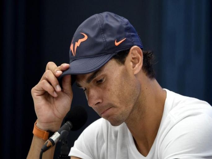 Australian Open 2021: Rafael Nadal loses, breaks dream of a Grand Slam record | Australian Open 2021: राफेल नदाल पराभूत, ग्रँडस्लॅम रेकॉर्डचे स्वप्न भंगले Australian Open 2021: Rafael Nadal loses, breaks dream of a Grand Slam record | Australian Open 2021: राफेल नदाल पराभूत, ग्रँडस्लॅम रेकॉर्डचे स्वप्न भंगले