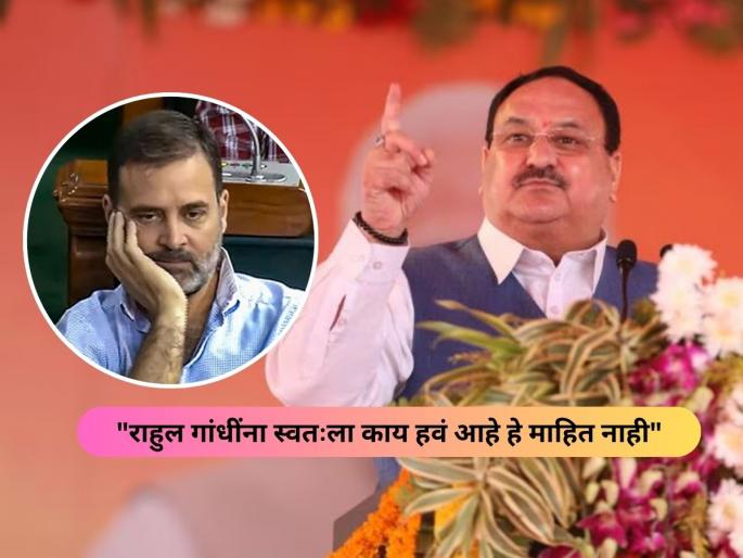 Congress Rahul Gandhi vote theft allegations reject BJP JP Nadda said feeling defeated bihar election | "काँग्रेस पराभव लपवण्यासाठी खोटे दावे करतेय"; मतचोरीवरून भाजपाचा राहुल गांधींवर हल्लाबोल Congress Rahul Gandhi vote theft allegations reject BJP JP Nadda said feeling defeated bihar election | "काँग्रेस पराभव लपवण्यासाठी खोटे दावे करतेय"; मतचोरीवरून भाजपाचा राहुल गांधींवर हल्लाबोल