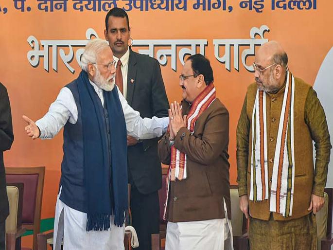 Election of new BJP president in December; Appointments made by inspectors | डिसेंबरमध्ये भाजपाच्या नवीन अध्यक्षांची निवड; निरीक्षकांच्या केल्या नेमणुका Election of new BJP president in December; Appointments made by inspectors | डिसेंबरमध्ये भाजपाच्या नवीन अध्यक्षांची निवड; निरीक्षकांच्या केल्या नेमणुका