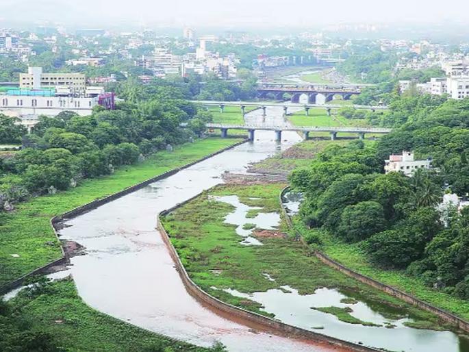Only dominance of river reform! Only ten percent of the work of the second phase of the project | नदीसुधारचा फक्त बोलबाला! प्रकल्पातील दुसऱ्या टप्प्याचे काम अवघे दहा टक्के Only dominance of river reform! Only ten percent of the work of the second phase of the project | नदीसुधारचा फक्त बोलबाला! प्रकल्पातील दुसऱ्या टप्प्याचे काम अवघे दहा टक्के