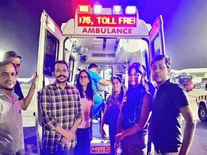 A 14-month-old girl has a heart attack! Emergency landing of aircraft at Nagpur | १४ महिन्यांच्या मुलीला हृदयविकाराचे झटके! विमानाचे नागपूरला इमरजन्सी लॅँडिंग A 14-month-old girl has a heart attack! Emergency landing of aircraft at Nagpur | १४ महिन्यांच्या मुलीला हृदयविकाराचे झटके! विमानाचे नागपूरला इमरजन्सी लॅँडिंग