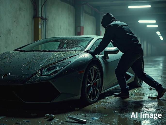 Thieves terrorize Nagpur; 25 lakhs stolen by breaking car window in broad daylight | नागपुरात चोरट्यांचा आतंक; दिवसाढवळ्या कारची काच फोडून २५ लाख पळवले! Thieves terrorize Nagpur; 25 lakhs stolen by breaking car window in broad daylight | नागपुरात चोरट्यांचा आतंक; दिवसाढवळ्या कारची काच फोडून २५ लाख पळवले!