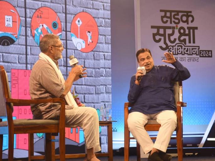 Nana's question to Gadkari, why not retire from driving after age? | नानांचा गडकरींना सवाल, वयाच्या साठीनंतर ड्रायव्हिंगमधून निवृत्ती का नको ? Nana's question to Gadkari, why not retire from driving after age? | नानांचा गडकरींना सवाल, वयाच्या साठीनंतर ड्रायव्हिंगमधून निवृत्ती का नको ?