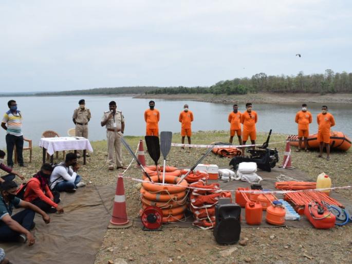 Pre-monsoon preparations: Disaster Response Team ready in Nagpur | मान्सूनपूर्व तयारी : नागपुरात आपत्ती कृती दल सज्ज Pre-monsoon preparations: Disaster Response Team ready in Nagpur | मान्सूनपूर्व तयारी : नागपुरात आपत्ती कृती दल सज्ज