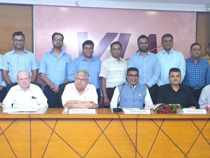 Nagpur: Vishal Aggarwal as VIA President, unanimously elected by all office bearers | Nagpur: व्हीआयएच्या अध्यक्षपदी विशाल अग्रवाल, सर्व पदाधिकाऱ्यांची सर्वानुमते निवड Nagpur: Vishal Aggarwal as VIA President, unanimously elected by all office bearers | Nagpur: व्हीआयएच्या अध्यक्षपदी विशाल अग्रवाल, सर्व पदाधिकाऱ्यांची सर्वानुमते निवड