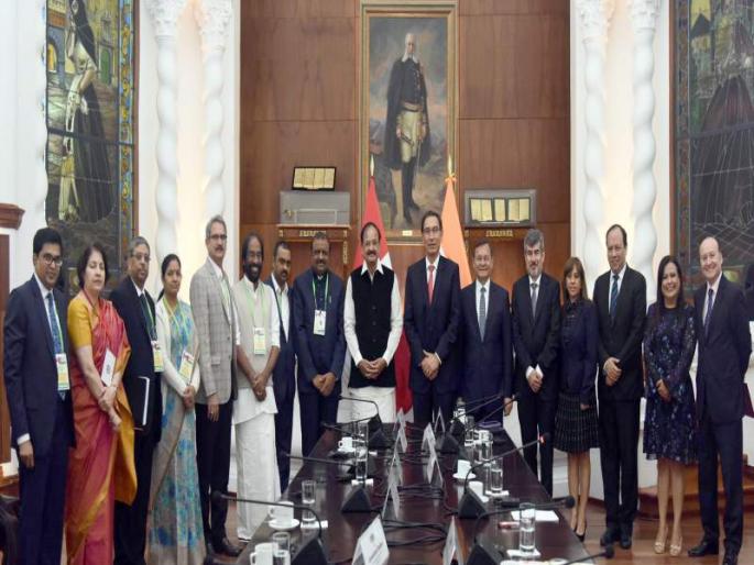 55 years of diplomatic relations between Peru and India, Vice President visits three countries | पेरू आणि भारत यांच्या राजनयीक संबंधांना 55 वर्षे पूर्ण, उपराष्ट्रपतींचा तीन देशांचा दौरा 55 years of diplomatic relations between Peru and India, Vice President visits three countries | पेरू आणि भारत यांच्या राजनयीक संबंधांना 55 वर्षे पूर्ण, उपराष्ट्रपतींचा तीन देशांचा दौरा