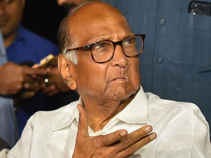 bjp leader ganesh naik slams ncp leader jitendra awhad attacks sharad pawar kkg | 'पवार साहेबांची गणनादेखील बाप बदलणाऱ्या औलादींमध्ये करणार का?'