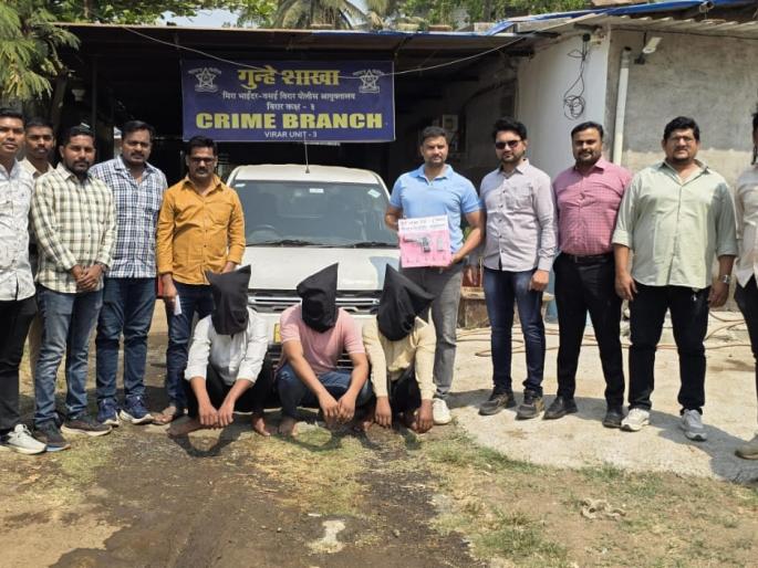 Three accused arrested with pistol Crime Branch Unit Three performance | पिस्तुलसह तीन आरोपींना अटक; गुन्हे शाखेच्या युनिट तीनची कामगिरी