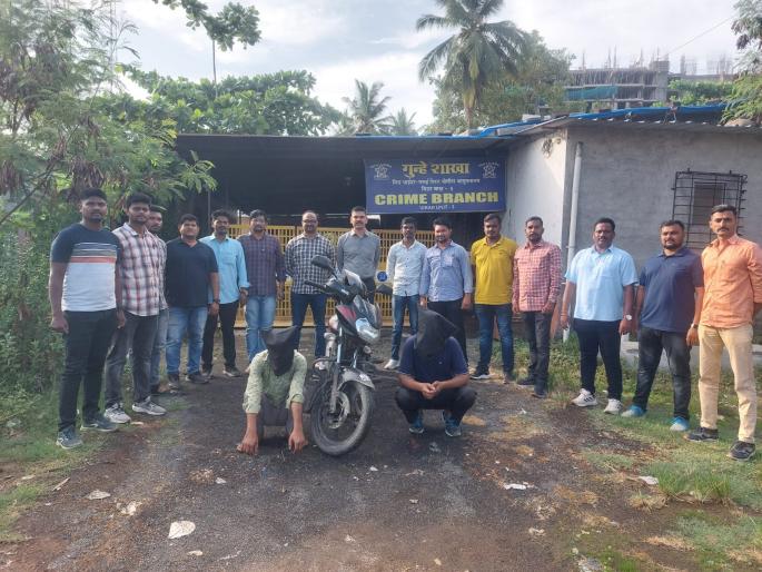 two arrested who were dragging interstate gold chains and bags | आंतरराज्यीय सोनसाखळी व बॅग खेचणाऱ्या दोन सराईत आरोपींना शिताफीने अटक two arrested who were dragging interstate gold chains and bags | आंतरराज्यीय सोनसाखळी व बॅग खेचणाऱ्या दोन सराईत आरोपींना शिताफीने अटक