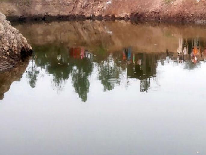As soon as she saw the tiger in front of her, she jumped into the stream and saved her life | अचानक समोर आला वाघ, पण महिलेने लढवली 'अशी' शक्कल अन्.. As soon as she saw the tiger in front of her, she jumped into the stream and saved her life | अचानक समोर आला वाघ, पण महिलेने लढवली 'अशी' शक्कल अन्..