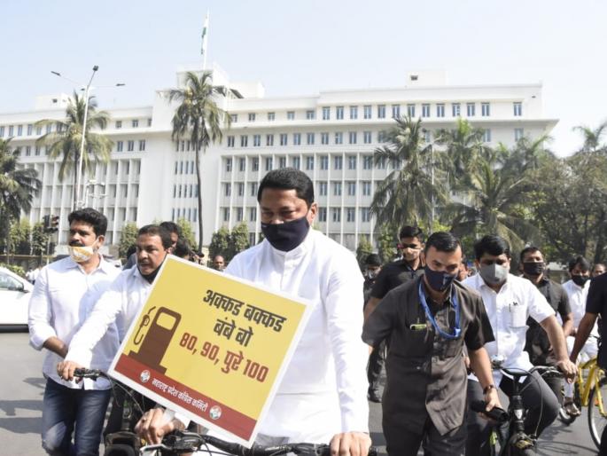 congress leader nana patole slams modi govt over fuel price hike | जनतेच्या कष्टाच्या कमाईवर दरोडा घालणारे मोदी सरकार लुटारू; नाना पटोलेंची टीका congress leader nana patole slams modi govt over fuel price hike | जनतेच्या कष्टाच्या कमाईवर दरोडा घालणारे मोदी सरकार लुटारू; नाना पटोलेंची टीका