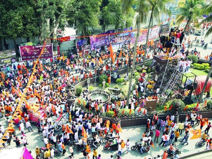 Nandedat incarnated Shivshahi ... | नांदेडात अवतरली शिवशाही... Nandedat incarnated Shivshahi ... | नांदेडात अवतरली शिवशाही...