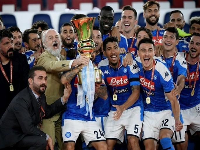 Napoli win Italian Cup beat Juventus in final | नेपोलीने सहाव्यांदा जिंकला ‘इटालियन चषक’ Napoli win Italian Cup beat Juventus in final | नेपोलीने सहाव्यांदा जिंकला ‘इटालियन चषक’