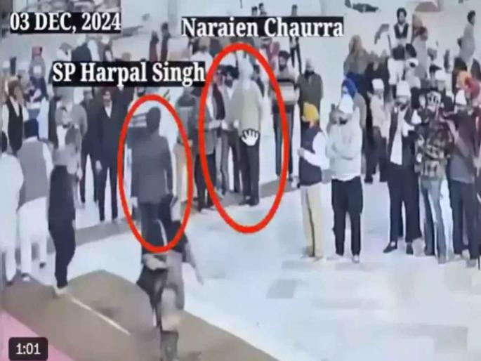 Ex terrorist Narain Singh Chaura seen with police before attack claims Akali leader | "सुखबीरसिंग यांच्यावर गोळीबार करणारा आरोपी हल्ल्यापूर्वी पोलिसांसोबत होता";अकाली नेत्याचा दावा Ex terrorist Narain Singh Chaura seen with police before attack claims Akali leader | "सुखबीरसिंग यांच्यावर गोळीबार करणारा आरोपी हल्ल्यापूर्वी पोलिसांसोबत होता";अकाली नेत्याचा दावा
