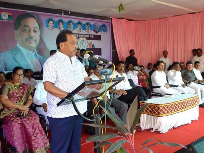 Let us show our trust in 2019 elections: Narayan Rane | आमच्यावरील विश्वास २०१९ च्या निवडणुकीत दाखवून देऊ : नारायण राणे Let us show our trust in 2019 elections: Narayan Rane | आमच्यावरील विश्वास २०१९ च्या निवडणुकीत दाखवून देऊ : नारायण राणे