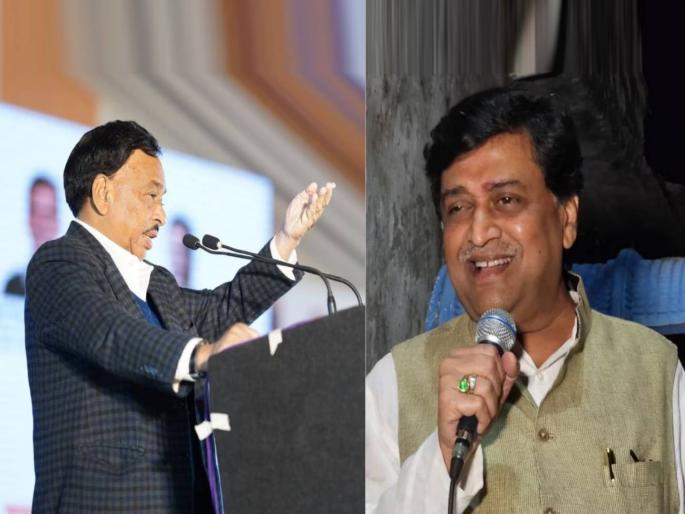 ashok chavan told about how gets rajya sabha contestant for election 2024 | राज्यसभेत वर्णी; अशोक चव्हाण म्हणाले की, “माझे येणे अन् नारायण राणेंचे जाणे हे...”  ashok chavan told about how gets rajya sabha contestant for election 2024 | राज्यसभेत वर्णी; अशोक चव्हाण म्हणाले की, “माझे येणे अन् नारायण राणेंचे जाणे हे...”