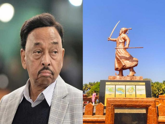bjp mp narayan rane reaction on shivaji maharaj statue collapsed in malvan | शिवरायांचा पुतळा कोसळल्याप्रकरणी नारायण राणेंची स्पष्ट शब्दांत प्रतिक्रिया; म्हणाले... bjp mp narayan rane reaction on shivaji maharaj statue collapsed in malvan | शिवरायांचा पुतळा कोसळल्याप्रकरणी नारायण राणेंची स्पष्ट शब्दांत प्रतिक्रिया; म्हणाले...