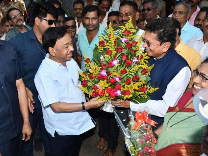 Maharashtra Lok Sabha Election 2024: The reconciliation of Narayan Rane & Deepak Kesarkar, will the equation in Sindhudurga change?, this is the math... | दादा-भाईंचं मनोमीलन, बदलणार का सिंधुदुर्गातलं समीकरण?, असं आहे गणित...  Maharashtra Lok Sabha Election 2024: The reconciliation of Narayan Rane & Deepak Kesarkar, will the equation in Sindhudurga change?, this is the math... | दादा-भाईंचं मनोमीलन, बदलणार का सिंधुदुर्गातलं समीकरण?, असं आहे गणित...