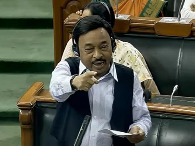 Controversy over Narayan Rane's speech in Parliament, AAP tweeted criticism, what is the real issue? | नारायण राणेंच्या संसदेतील भाषणावरून वाद, AAPने ट्विट करत केली टीका, नेमकं प्रकरण काय? Controversy over Narayan Rane's speech in Parliament, AAP tweeted criticism, what is the real issue? | नारायण राणेंच्या संसदेतील भाषणावरून वाद, AAPने ट्विट करत केली टीका, नेमकं प्रकरण काय?